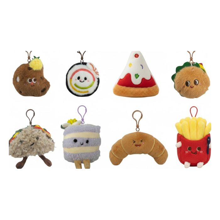 MINI PLUSH FOOD PORTACHIAVI