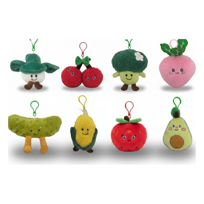 MINI PLUSH VEGETALI PORTACHIAVI