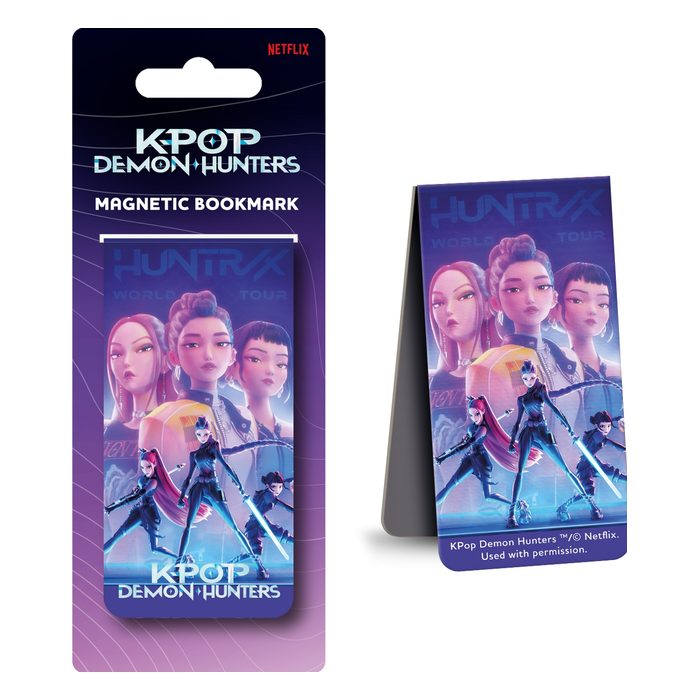 SEGNALIBRO MAGNETICO K-POP DEMON HUNTERS TRIO